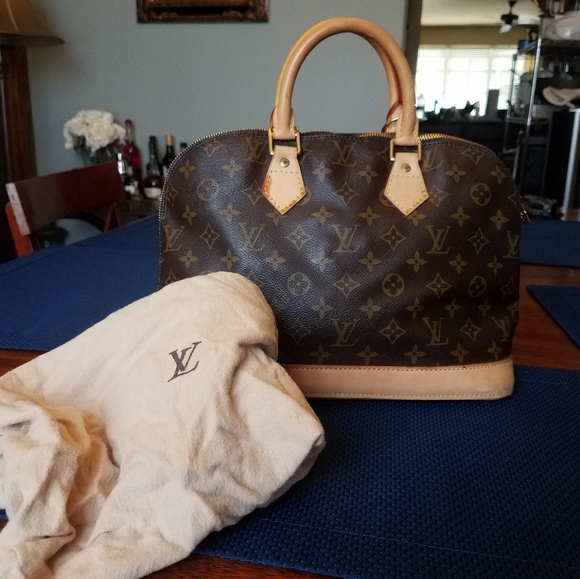 SOLD@! Louis Vuitton Monogram Alma PM Handbag - Picture 9 of 13